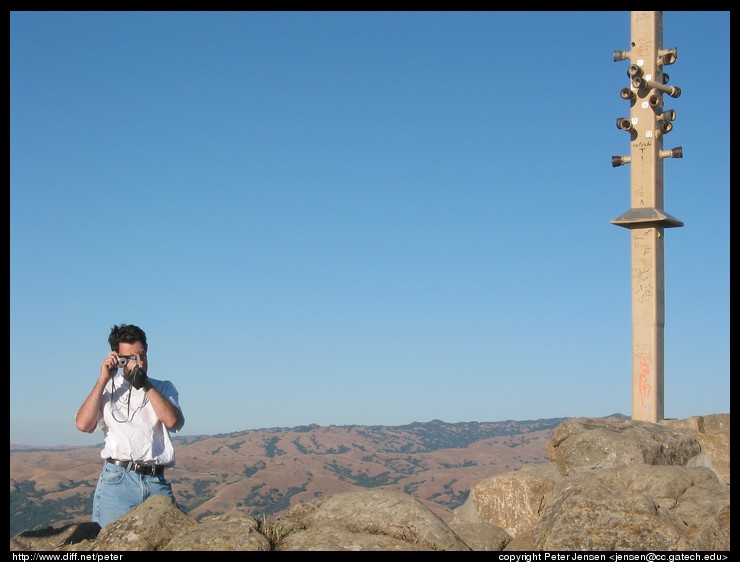 meta picture of Nathan and the neat sighting pole