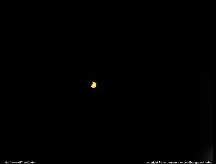 eclipse through the goggles