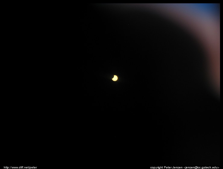 eclipse through the goggles