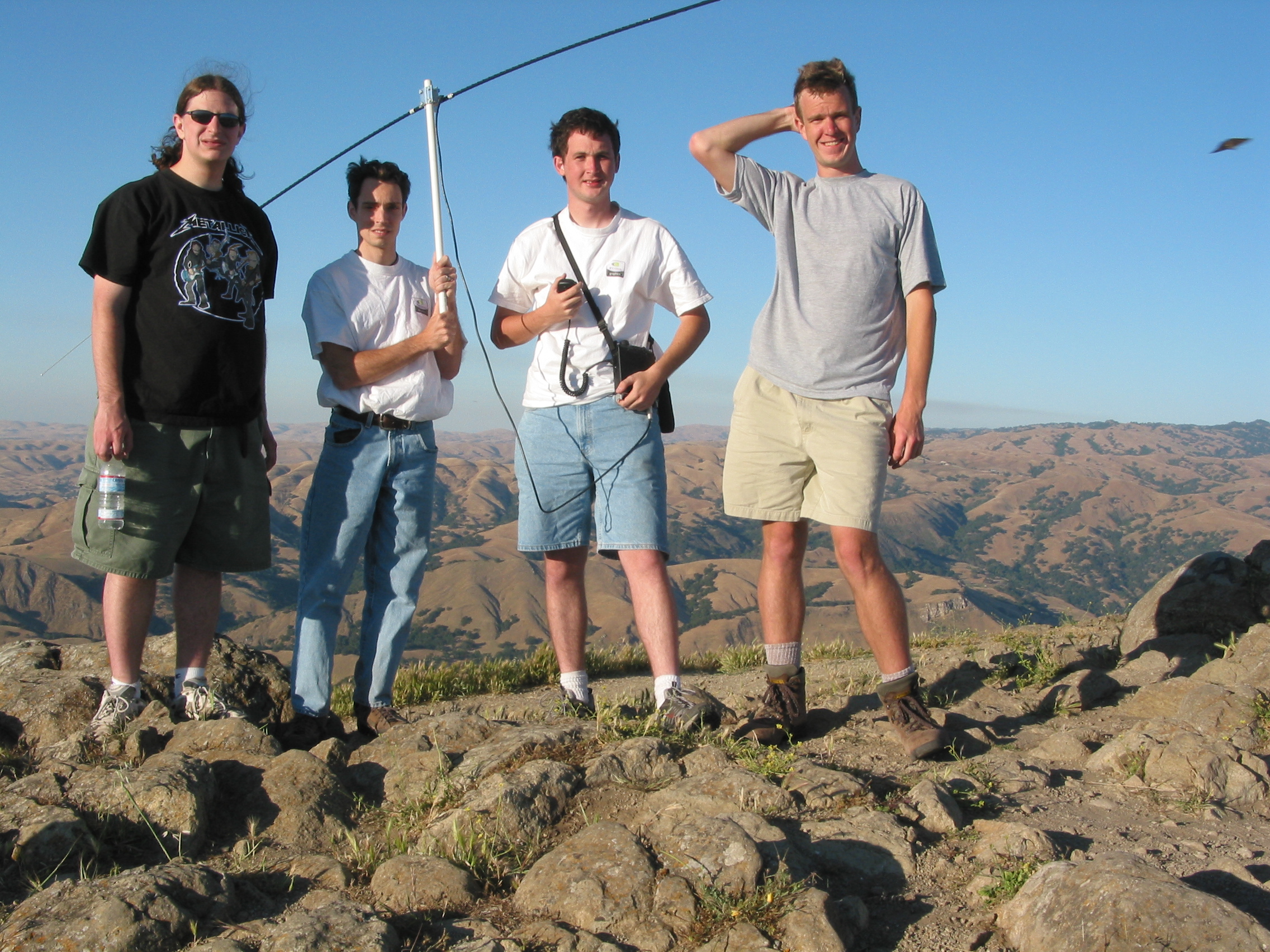 Andy, Nathan, John, and Peter