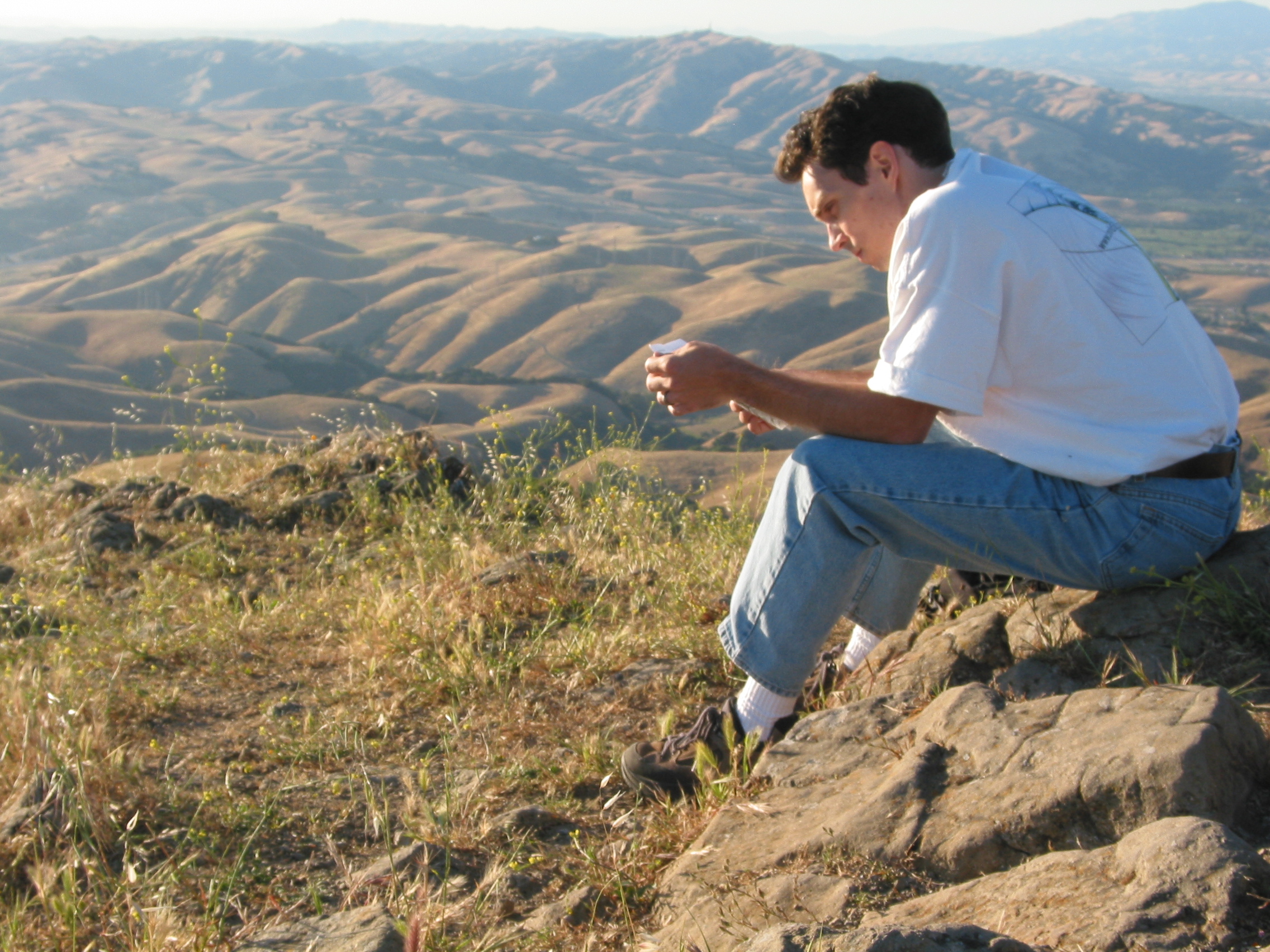Nathan contemplating