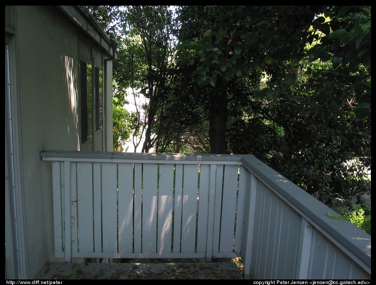 view off the porch