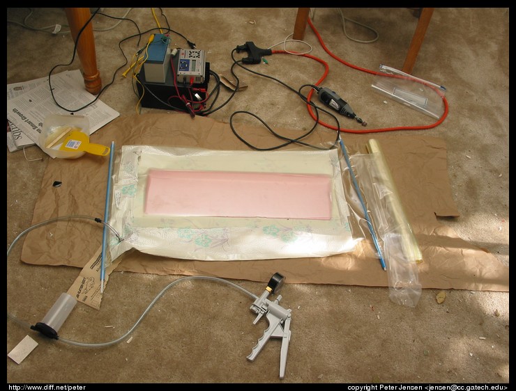 Terminator HLG center panel in bag
