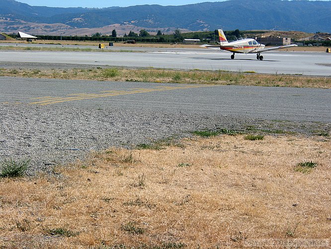 a towplane at Hollister