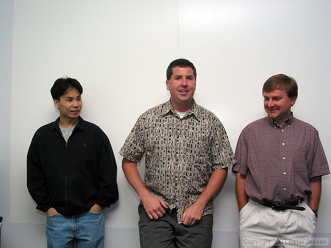 Alex, Trevor, and Roy
