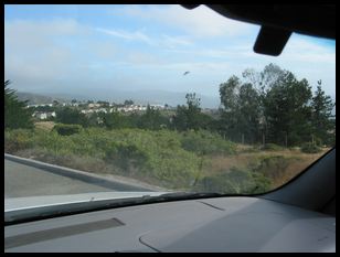driving to Pacifica