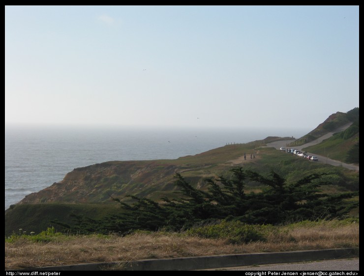 Pacifica as viewed from the south (note the gliders)