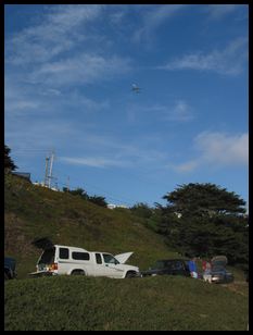 probably an international departure from SFO