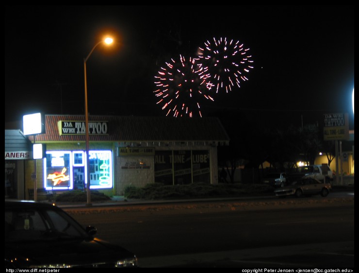 fireworks