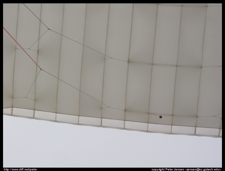 the parasail I was hanging from