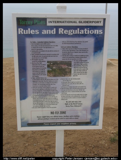 rules for both RC and {para,hang}gliders