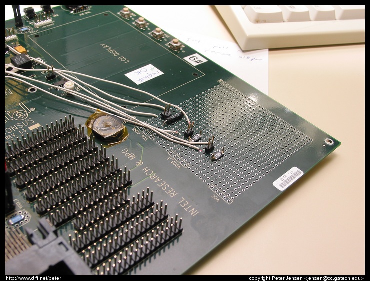 consus board with my power measurement hacks