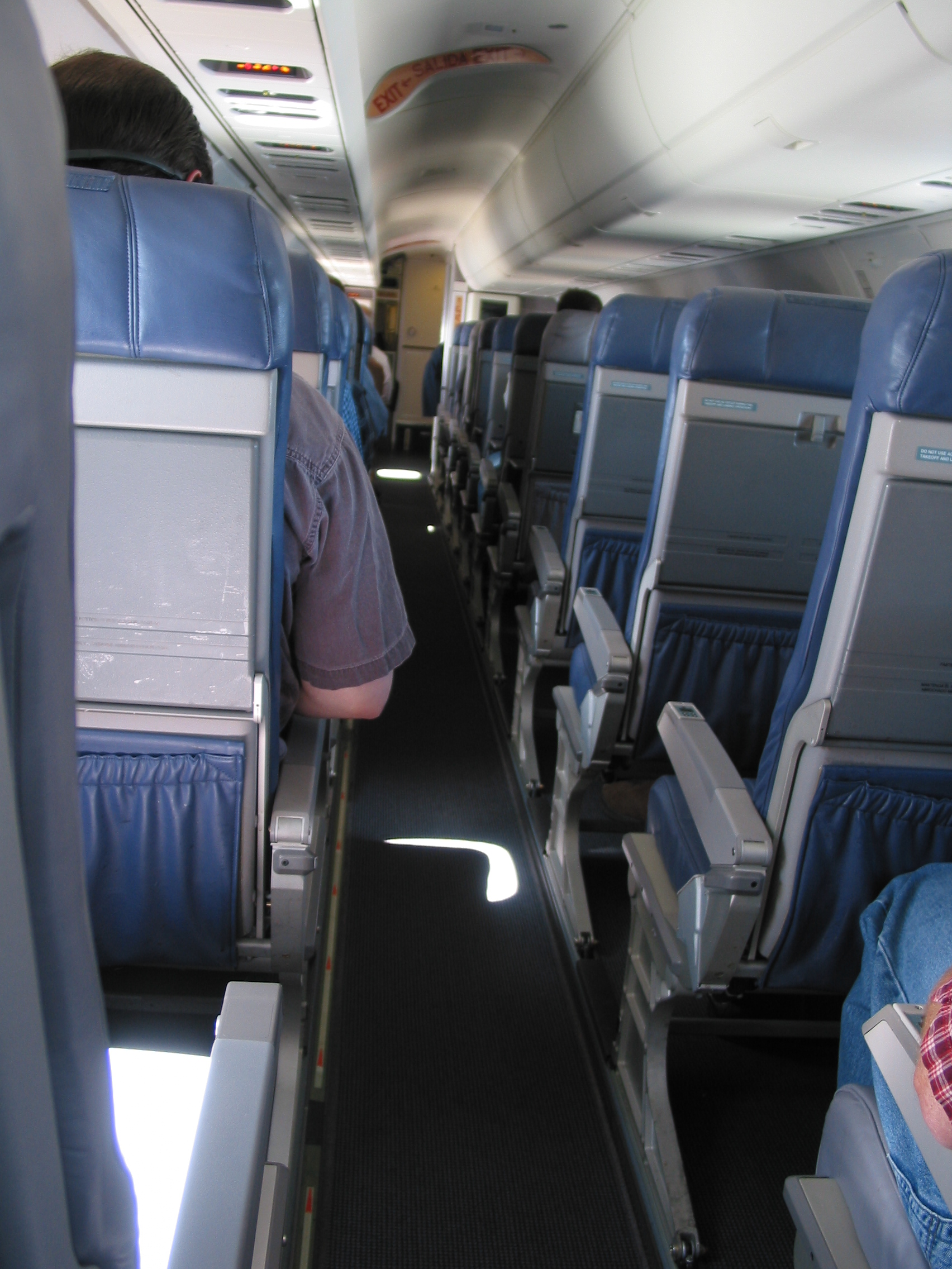 normal aisle configuration