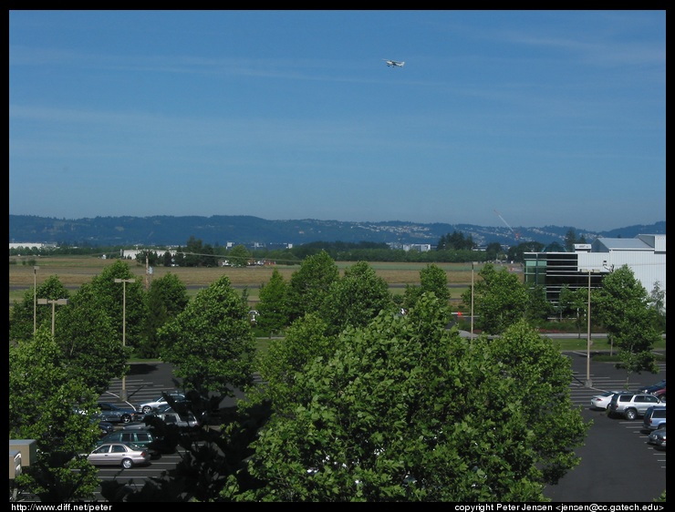 small plane departing