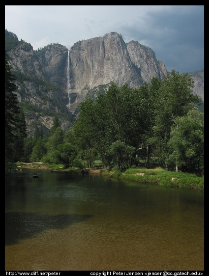 falls and river