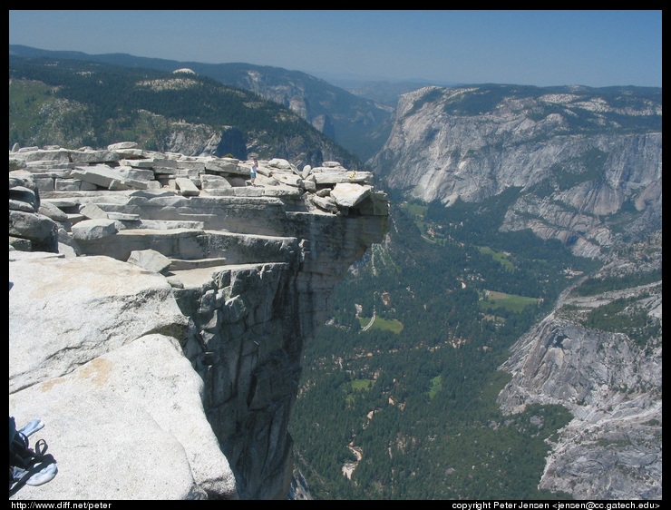 top of Half Dome