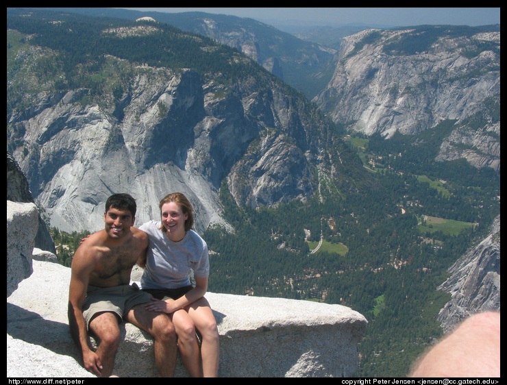 neat couple getting their picture taken