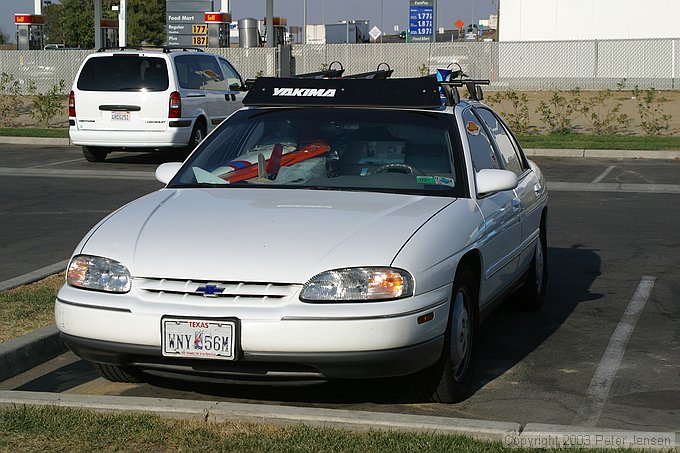 packed Lumina with all of my junk