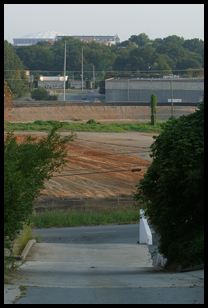 view from tower base N of Bishop street
