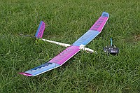 my Graupner Cumulus 2000 electric sailplane
