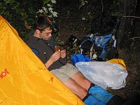 dinner in a Cliff bar