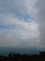 clouds from Johnson Bald