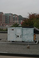 another view of the sightline from in front of the station STL to the tower