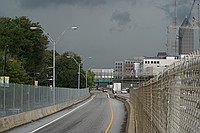 wrong way on the North Ave exit