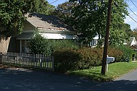 view of the house from the street