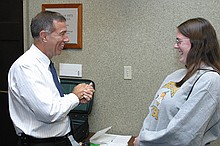 Col. Danny McKnight and Heather Ivey