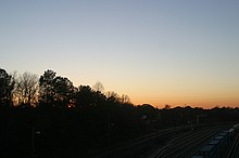 the sunset