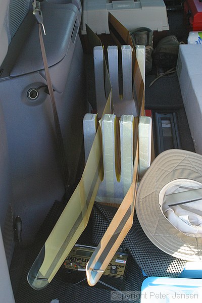 how Buddy carries his DLG wings in his van