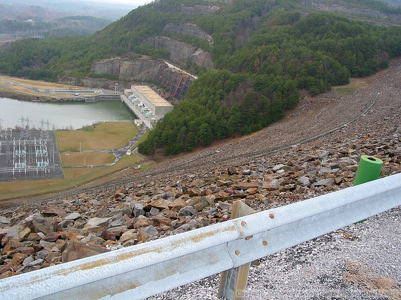 view over the lip of Carter's