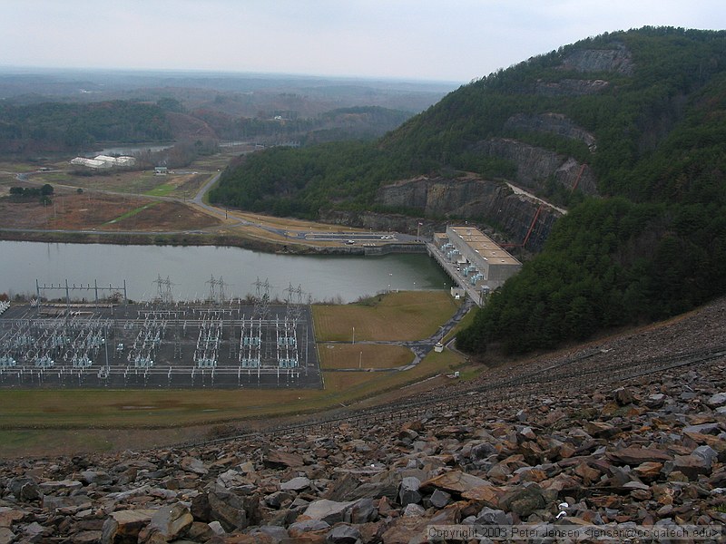 view over the lip