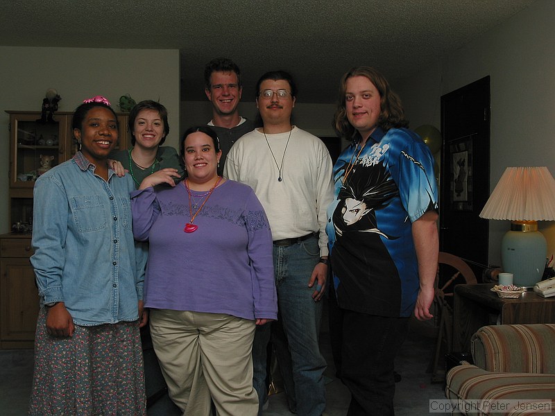 Stephanie, Lindsay, Sally, Peter, John, and Ross