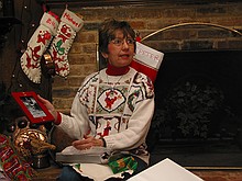 Mary with a gift