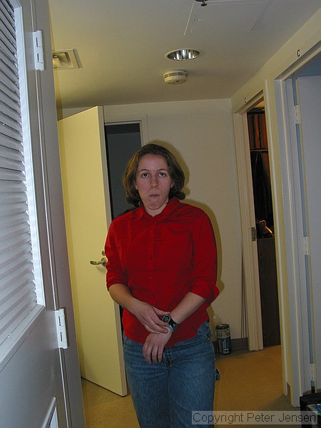 Kim, surprised