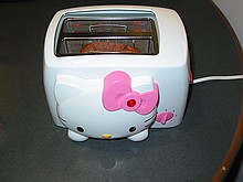 Jessica's random-but-amusing toaster that imprints on the bread