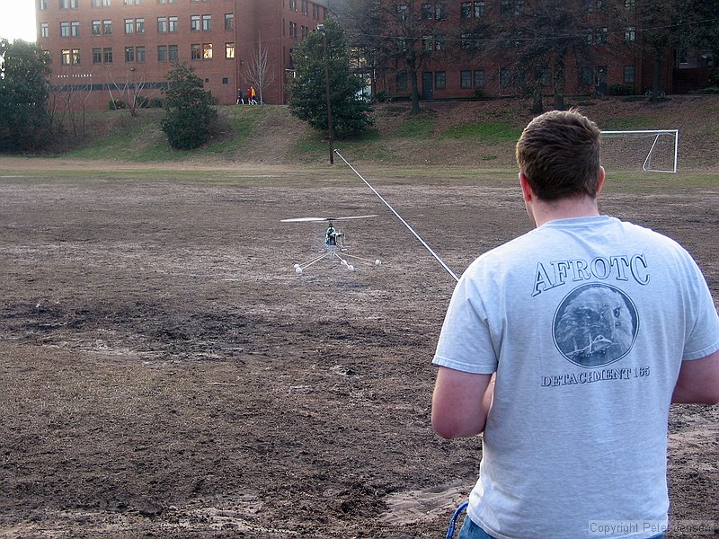 .30 size heli in the burger bowl (flown very safely!)