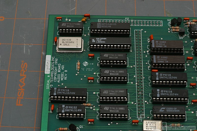 W4AQL's old DRC-186 controller card