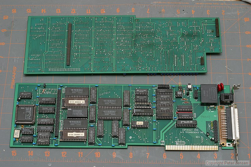 W4AQL's old DRC-186 controller card