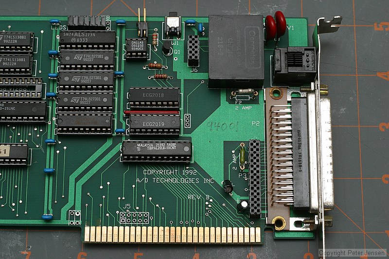 W4AQL's old DRC-186 controller card