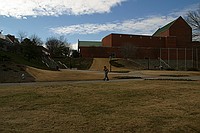 general idyllic campus scene