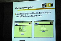 slides from Mr. Pete's GTID# presentation. See www.gtid.gatech.edu for updated info.