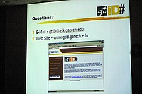 slides from Mr. Pete's GTID# presentation. See www.gtid.gatech.edu for updated info.