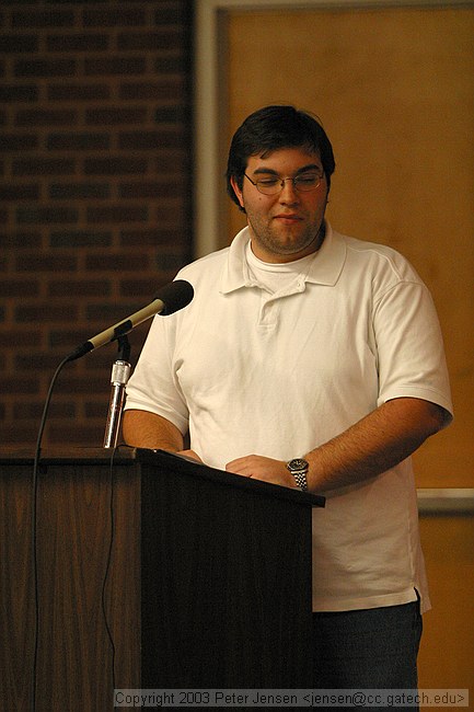 Tim, after being told by Nate to not incite a riot