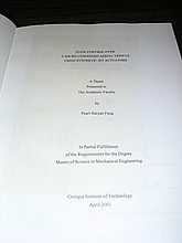 pages from "Flow Control Over A Micro Unmanned Aerial Vehicle Using Synthetic Jet Actuators" by Pearl Haiyan Fung (Masters Thesis)