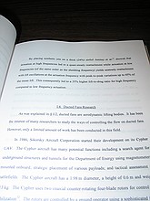 pages from "Flow Control Over A Micro Unmanned Aerial Vehicle Using Synthetic Jet Actuators" by Pearl Haiyan Fung (Masters Thesis)