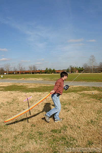 Spencer launching