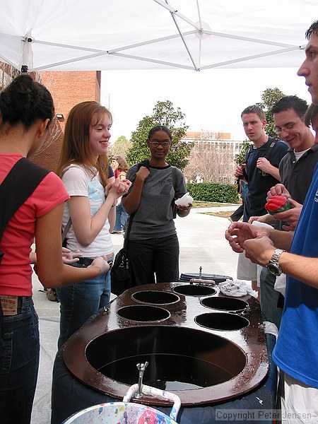 SC programs council wax hand molding thing